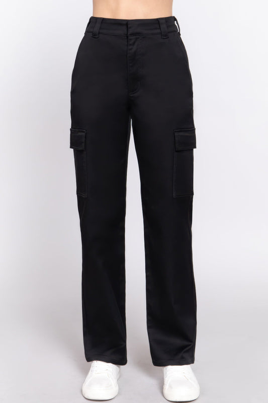 Straight Fit Long Pants